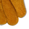 Miniatyrbild 6 av 8: RTD1526 Svetshandskar Kokskinnsläder Gula Hel Finger för Smältindustri Skärning Polering