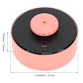 Miniatyrbild 6 av 8: 10 nivåer automatisk hopprep träningsmaskin med fjärrkontroll 10 växlar rep hoppning sportmaskin 1200mAh rosa
