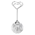 Miniatyrbild 6 av 8: Robust Ställning Kristall Diamant, Fasetterad Diamant Elegant Form Bordsnummer för Julfester Bröllop, Klar Display Kraftigt Kvalitetsmaterial