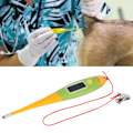 Miniatyrbild 2 av 9: Digital elektronisk LCD-skärm djurtermometer husdjurskroppstemperatur mätverktyg