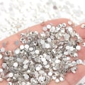 Miniatyrbild 1 av 5: Kristallglas Hotfix Rhinestones, för hantverk kläder kostymer