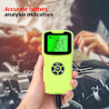 Miniatyrbild 8 av 8: A300 Digital Bilbatteritest LCD Batteritestanalysator Autotest Diagnostiska VerktygGrön