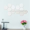 Miniatyrbild 6 av 8: Hexagon Dekorativa Akustikpaneler, Självhäftande Akustikpanel för Mångsidig Ljudisolering, Högdensitets Ljudisolerande Vaddering för Hem &