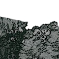 Miniatyrbild 5 av 8: Spetsband 18 cm brett unik stil mjuk förtjockad klädtillbehör för att dekorera kläder byxor svartgrön
