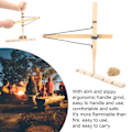 Miniatyrbild 7 av 8: Enkel version nödutrustning rekvisita paulownia material utomhus båge borr verktyg bärbar utrustning friktion brandstartare