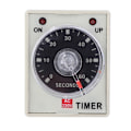 Miniatyrbild 1 av 2: AH3-2 Tidrelä Mini Fördröjningsstyrenhet Timer AC 220V för Automatisk Styrsystem 60S
