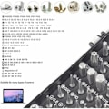 Miniatyrbild 2 av 5: 135 i 1 Mini Precision Skruvmejsel Set Kit Verktyg Liten Låda Torx Skruvmejsel Dator Laptop PC Demontering För MacBook, iPhone, Reparation, Glasögon,