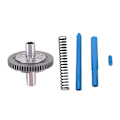 Miniatyrbild 2 av 8: Gear Center Slider Drivaxel Kit 57T Ersättningstillbehör För ARRMA 1/10 4 X 4 Vorteks RC Bil Djupblå