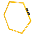 Miniatyrbild 3 av 8: 6 st Hexagon Agile Ring Polygon Fysisk Träning Hexagonal Steg Kostym Fotbollsutrustning