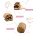 Miniatyrbild 5 av 5: Mysig grotta för råttor, vinter Liten lekplats Mjuk husbur Nest Hamstertillbehör Hängande vila för gerbil Unga marsvin Igelkottar