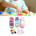 Miniatyrbild 1 av 8: 24 Färger Mjuk Lera Set Innovativt Roligt DIY Mjuk Lätt Formbar Modellera Set för Barn Present