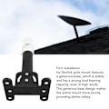 Miniatyrbild 7 av 8: Justerbart takfäste för Starlink Internet Kit, kolstål, satellitinternetmonteringssats för Starlink V2