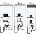 Miniatyrbild 3 av 5: Pressarfotset för symaskin, smal rullfåll i rostfritt stål, tillbehör för enkel tygrullning, hållbart material för hushållssömnad