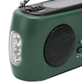 Miniatyrbild 4 av 8: Handvevradio Portabel Praktisk LED-ficklampa Utomhus Multi Band AM/FM/SW Sol Handvev Väderradio