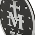 Miniatyrbild 5 av 8: Jungfru Maria hängande prydnad i legering symboliserar kärlek förlåtelse Jungfru Maria skrivbordsdekor för kontor doprum