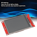 Miniatyrbild 7 av 8: TFT LCD-displaymodul 2,8 tum SPI-pekskärm 9 IO med PCB 5V 3,3V ILI9341 240X320 upplösning med penna