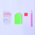 Miniatyrbild 8 av 8: Perfekt Kombination, Alfabet Diamantmålning Nyckelring Kit, Högkvalitativt Akrylmaterial, Unika Gåvor, Rolig Och Avkopplande Aktivitet, Lätt Att Göra Själv,