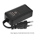 Miniatyrbild 6 av 8: Akvarietimer Aquarium Ljustimer Akvarium Timing Socket Justerbar Akvarium Timer Controller 110‑220V EU-kontakt