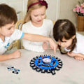 Miniatyrbild 5 av 5: Galet Alfabet Brädspel R-1 Rysk Blå Multiplayer Enkelt Spel