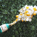 Miniatyrbild 7 av 7: Ballonggirlang Ballongbåge Kit 5m Lång 40st Guld & Vita Ballonger och Konfettiballonger Set med Champagne Festballonger Girlangbåge för Flickor