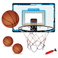 Miniatyrbild 1 av 5: Hot Bee Inomhus Basketkorg för Sovrum, Mini Basketkorg för Barn och 3 Bollar Led-lampor Automatisk Poängräkning, Basketboll för Pojkar