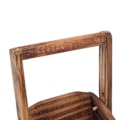Miniatyrbild 4 av 8: Blomkruka Trävagn Robust Hållbar Träskottkärra Design Multifunktionell Inomhus Växtställ för Suckulent Blomma