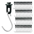 Miniatyrbild 2 av 5: 50 st växthus krokar hängare växthus twist clips växthus fixering clips med krok för utomhus trädgård hängande växter