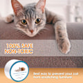 Miniatyrbild 9 av 9: Katt Anti-Scratch Träningstape, 100mm*30 Yards, Kattmöbelskyddsplatta, Transparent Dubbelsidig Katt Soffa Skyddsplatta, Katt tasstejp för Katt