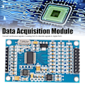 Miniatyrbild 6 av 8: 24-bit 8-kanals ADC-modul Datainsamlingskort Hög noggrannhet 30ksps Datautgångshastighet ADS1256