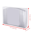 Miniatyrbild 5 av 5: 10 st Video Game Cartridge Skyddande Fodral för N64 Spel Dammskyddande Klar PET Cartridge Display Förvaringsfodral Ärm