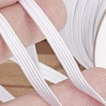 Miniatyrbild 7 av 8: Elastiska band med platt bredd för sömnad och pyssel, högelastisk sladd töjbar flätad idealisk för DIY-smyckestillverkning, slitstarkt och andningsbart material