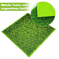Miniatyrbild 2 av 7: DIY Mini Konstgräsmatta, 2-pack Konstgräsmatta Miniatyrhus Dekoration, 15 x 15 Rulle Konstgräs Simulering Konstgräs Miniatyr