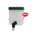 Miniatyrbild 2 av 2: Kanin Vattenautomat Läckagesäker Automatisk Droppresistent Rostfritt Stål Pip Kanin Vattenflaska Dispenser 500ml