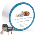 Miniatyrbild 1 av 9: Katt Anti-Scratch Träningstape, 100mm*30 Yards, Kattmöbelskyddsplatta, Transparent Dubbelsidig Katt Soffa Skyddsplatta, Katt tasstejp för Katt