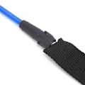 Miniatyrbild 4 av 8: Surfboard Leash TPU Heliciform Bekväm Hög Elastisk Surfing Säkerhet Dragrep (Blå Vit)