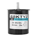 Miniatyrbild 2 av 2: XD68KTYZ-AC S1 AC220V 28W Permanent Magnet Synchronous Gear Motor Cw CCW 30 r min
