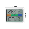 Miniatyrbild 2 av 5: Hygrometer Termometer för dina inomhusbehov, komfortindikator på stor LCD-skärm säkerställer lättläst display, digital temperatur- och fuktighetssensor