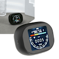 Miniatyrbild 1 av 8: Infraröd CO2-mätare Hög noggrannhet tydlig display Kompakt infraröd termometer Hygrometer med larmfunktion för hemmakontor