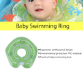 Miniatyrbild 7 av 8: Nyfödd simring uppblåsbar flytkrage baby simbassäng leksak för 0-18 månaders babygrön