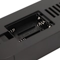 Miniatyrbild 4 av 8: LED Spegel Elektroniska Klockor 12H 24H Display Intelligent Ljussensor Modern Elektronisk Klocka Digital Väckarklocka för Sovrum Grön