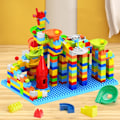 Miniatyrbild 4 av 5: Stora byggklossar kompatibla med Duplo byggklossar, stort byggklossset, byggklossar för småbarn från 2 år och uppåt med blocklåda,