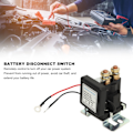 Miniatyrbild 6 av 8: Batterifrånskiljare för bil, högström, huvudbatteri, strömavbrottsbrytare med 2 fjärrkontroller 12V