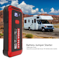 Miniatyrbild 4 av 8: Bilbatteri Starthjälp 2500A 25800mAh USB Snabbladdning LCD-display Bärbar Starthjälp för 12V Fordon Camping