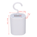 Miniatyrbild 6 av 8: DIY Automatisk Droppbevattningskit Inomhus Vattningssystem för Krukväxter Inomhusväxter Självbevattningssystem med Timer Vit Stöd för 2 Krukspridare