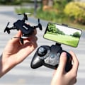 Miniatyrbild 2 av 5: Mini Drönare RC 4K FPV HD Kamera Wifi FPV Drönare Selfie RC Helikopter Leksaker Leksaker för Pojkar Flickor Barn