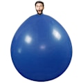 Miniatyrbild 1 av 6: 72 Tum Jätte Människo-Ballong Rund Klättra-I Ballong Tjock Latex Ballong för Bröllop Födelsedag Event Dekor