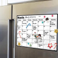 Miniatyrbild 1 av 4: Magnetisk kylskåpskalender i whiteboard - perfekt månadsplanerare