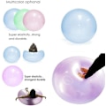 Miniatyrbild 4 av 7: Vattenballong, bubbelbollleksak, bubbelballong, bubbelboll vattenfylld interaktiv, mjuk gummiball, bubbelboll uppblåsbar för sommarstrand,