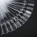 Miniatyrbild 3 av 4: 32 st falska nagelspetsar palett manikyr polering gel display övningsverktyg transparent
