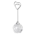 Miniatyrbild 4 av 8: Robust Ställning Kristall Diamant, Fasetterad Diamant Elegant Form Bordsnummer för Julfester Bröllop, Klar Display Kraftigt Kvalitetsmaterial